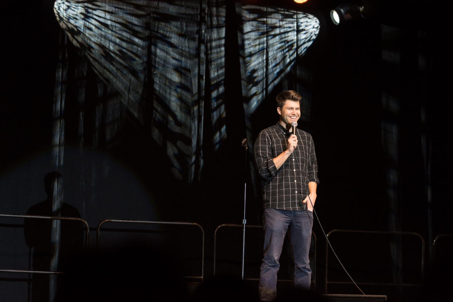 ... who joined SNL's Colin Jost at Carthage for twice the laughs.